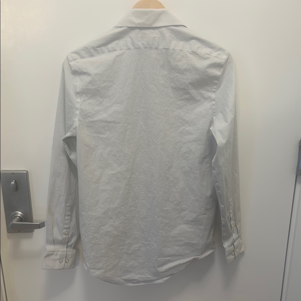 Calvin Klein Men’s White Casual Button Down Shirt - Picture 5 of 5